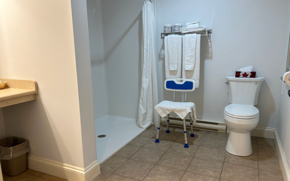 Red Cap Barrier Free Bathroom