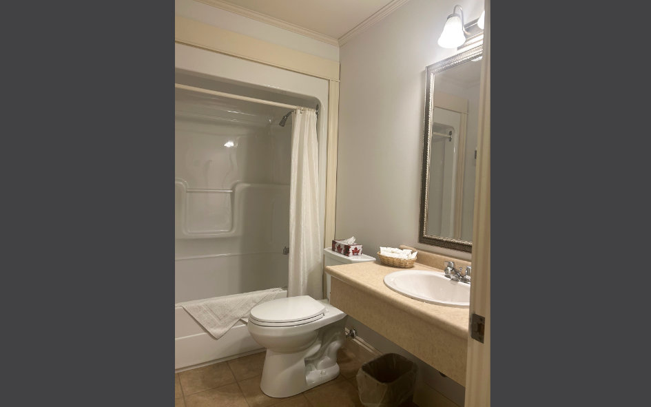 Bathroom In Standard Queen Bed Rooms